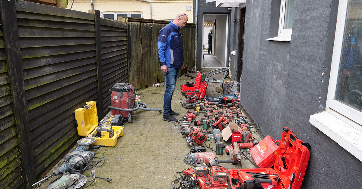 Tyvene har vendt sig mod håndværksbranchen – få medlemsrabat på tyverisikring