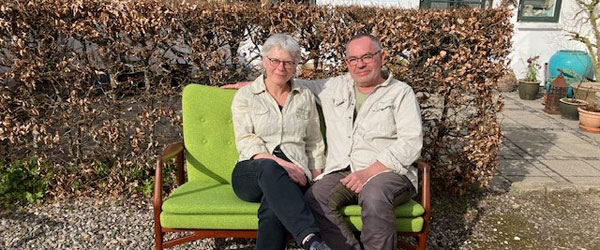 Kirsten Abitz driver Møbelværkstedet sammen med sin mand.