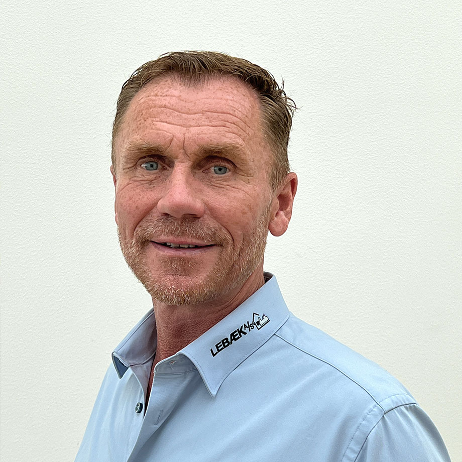 Tømrermester Klaus Lebæk anbefaler nyhedsbrevet.