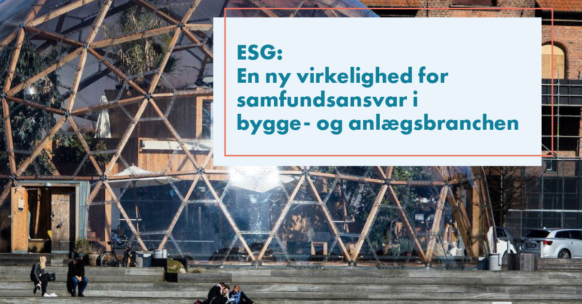ESG-rådet med ny rapport: Barrierer, potentialer og helt konkrete anbefalinger