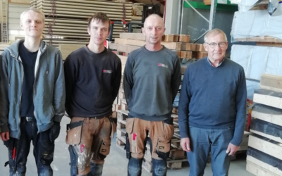 Søren Peder Sørensen har slet ikke tal på, hvor mange lærlinge han har haft gennem tiden.