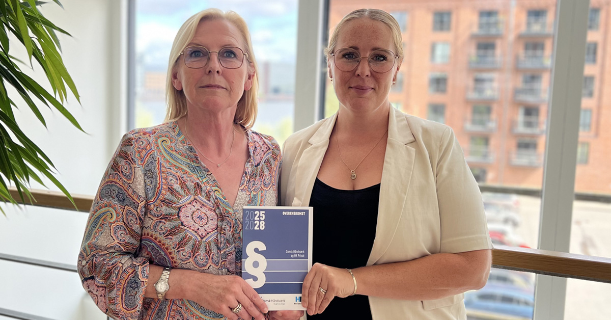 Ny overenskomst med HK Privat for funktionærer (2025-2028)