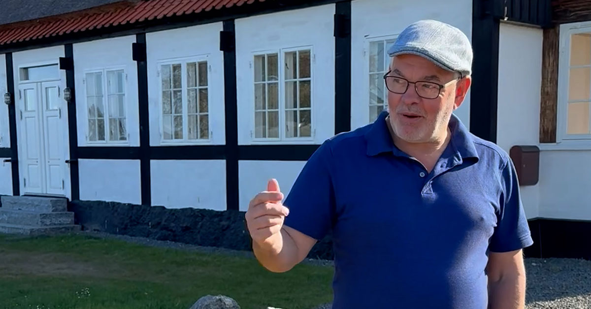 Lars viser rundt i Lærlingenes hus