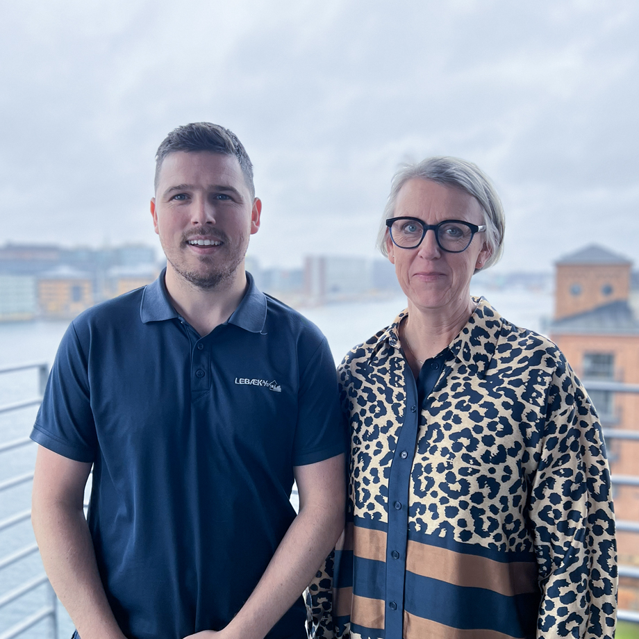 Rasmus Lebæk og Karina Hougaard Jensen, LEBÆK A/S.
