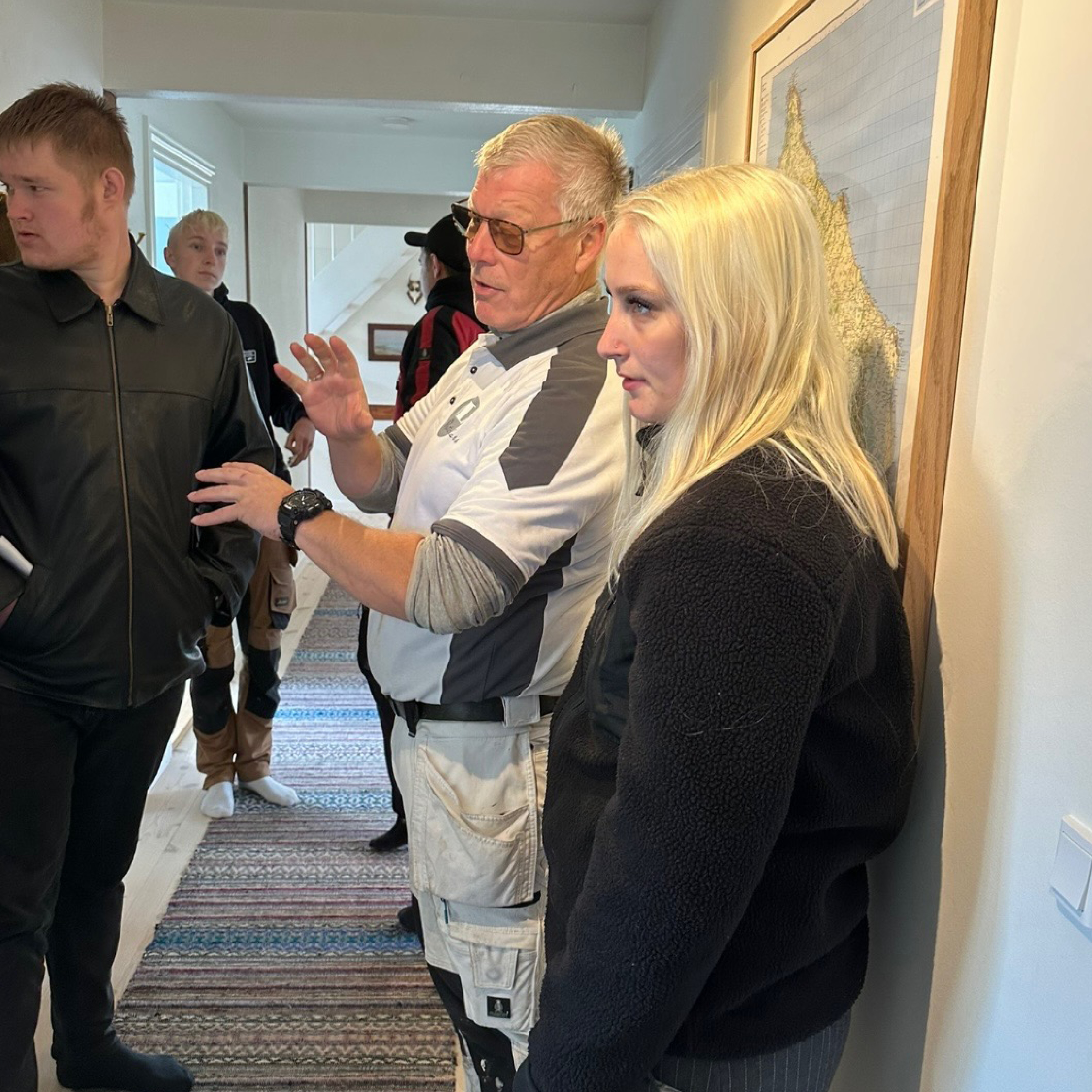 Rundvisning i Lærlingenes Hus.