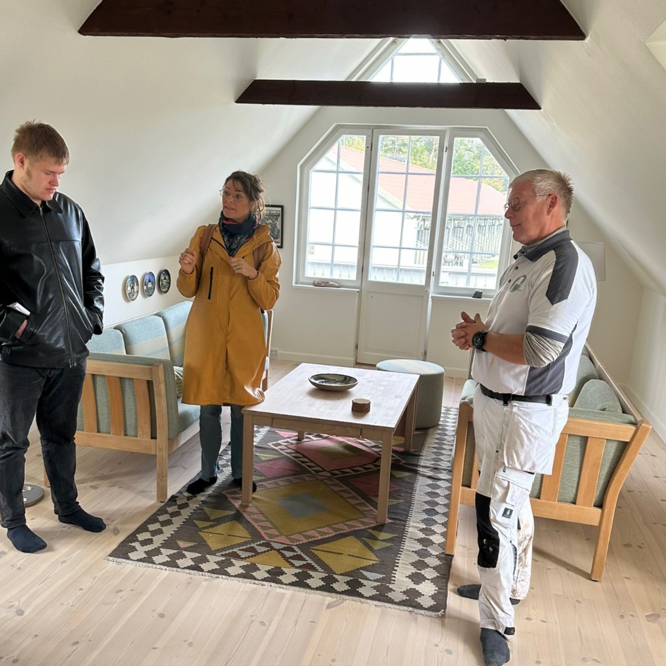 Rundvisning i Lærlingenes Hus.