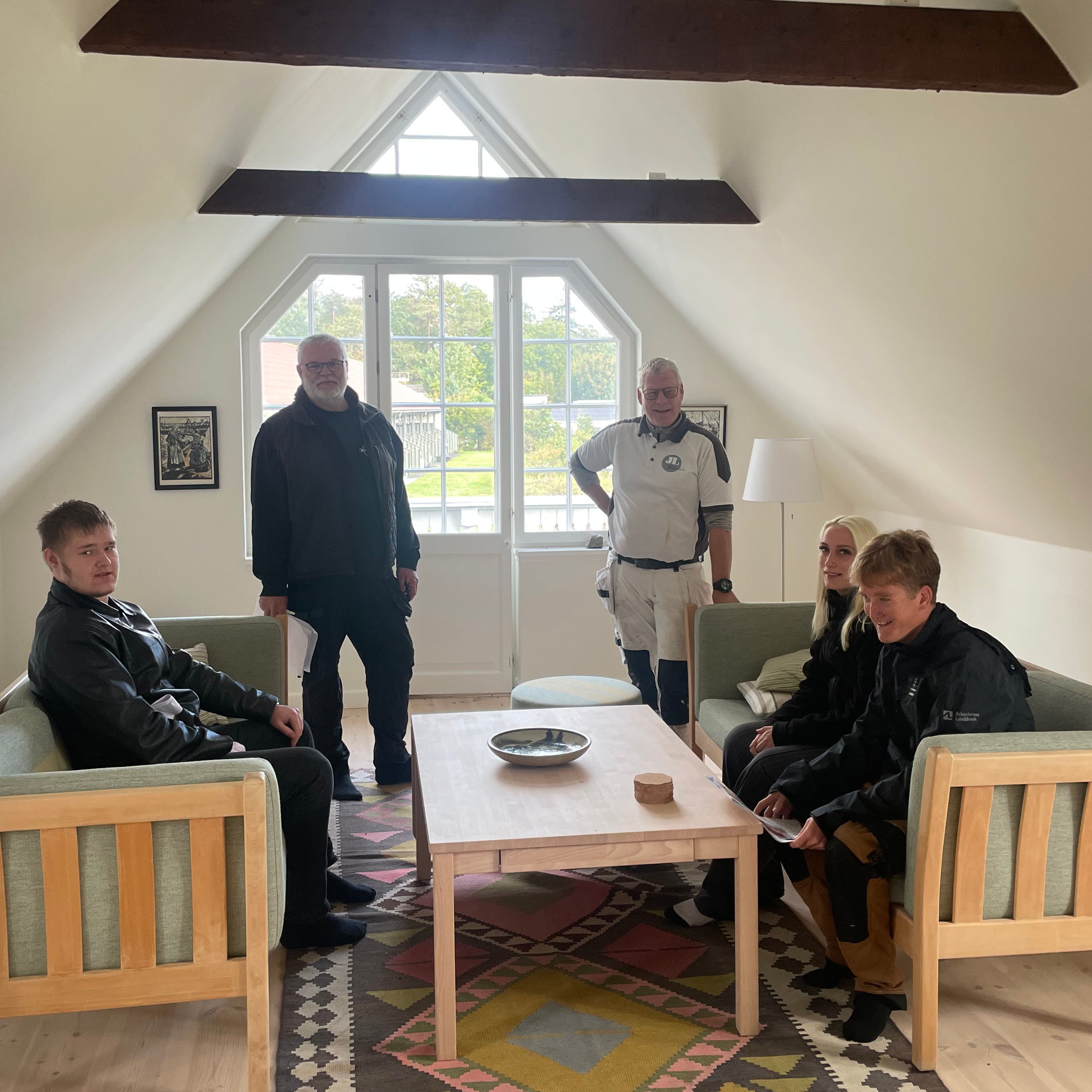 Rundvisning i Lærlingenes Hus.