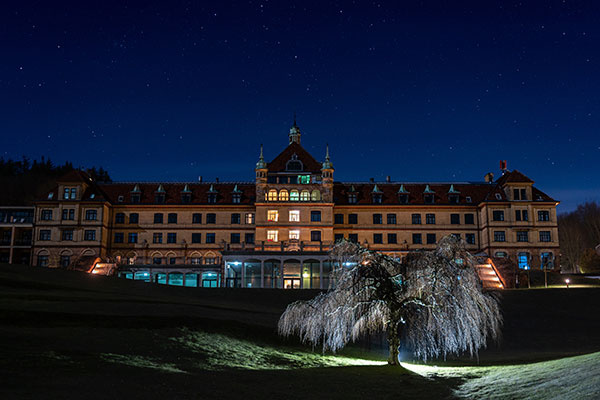 Hotel Vejlefjord By Night.
