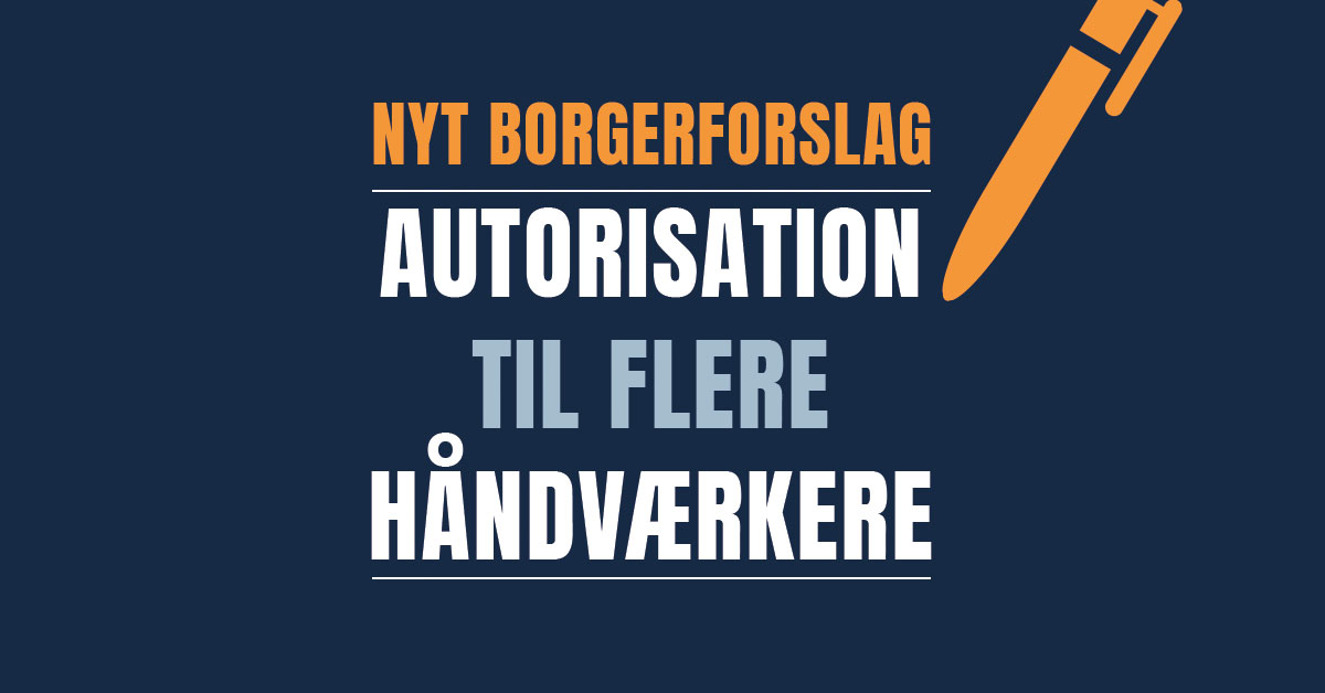 Borgerforslag vil løfte faglighed og kvalitet i byggebranchen